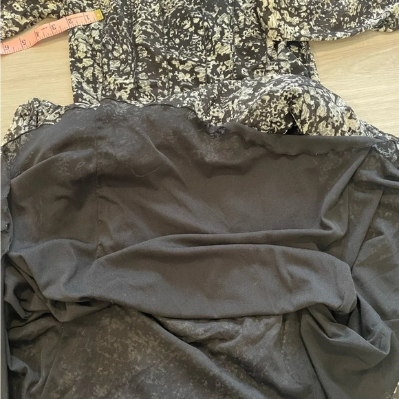 Coldwater Creek fit and flare dress size 6 whimsigoth fairy grunge - Picture 4 of 10